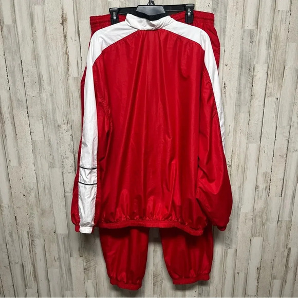Texas Tech Vintage 90s Men Nike Windsuit Track Suit Windbreaker Pant XXL  Red - Picture 5 of 10
